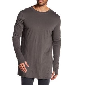 HIP AND BONE City Layered Crew Neck Tee